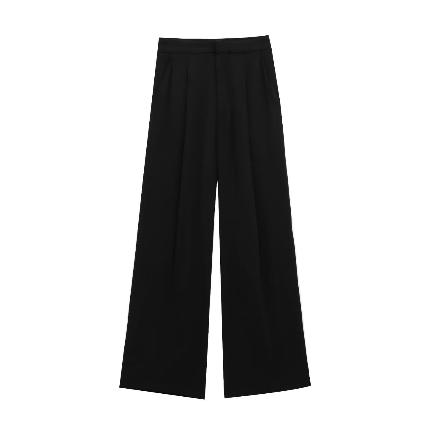 Women's new fashion V-neck asymmetrical Button-up vest+Pants suit