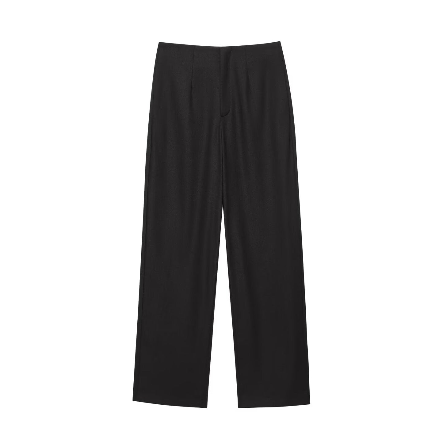 Women's new fashion with Belt linen blend sleeveless vest+Pants suit