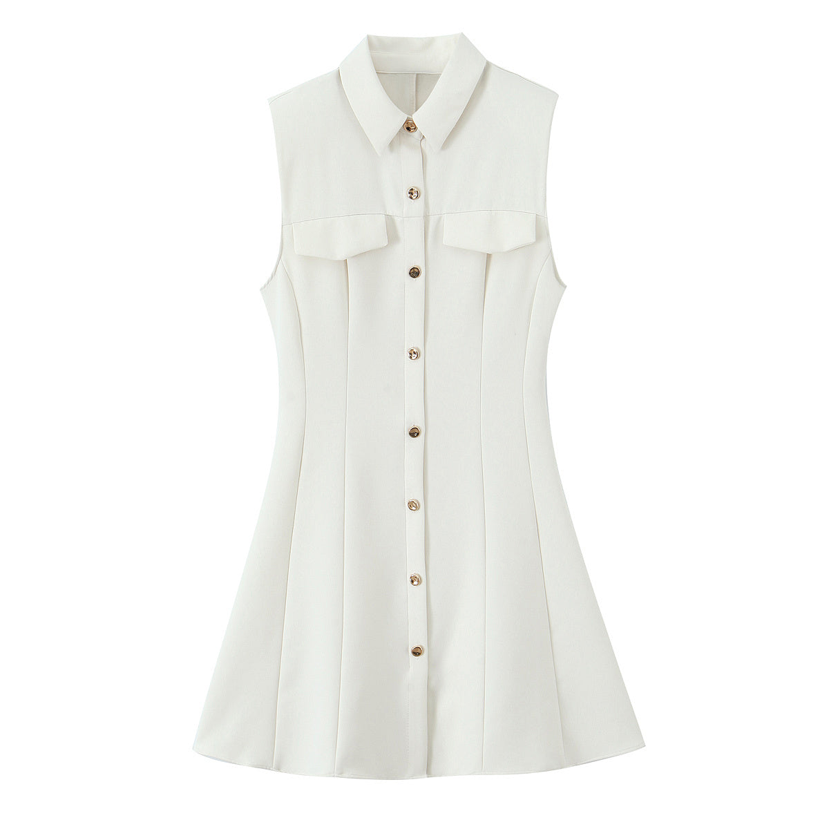 Women 2025 New Fashion Crepe mini Dress Vintage Female Dresses