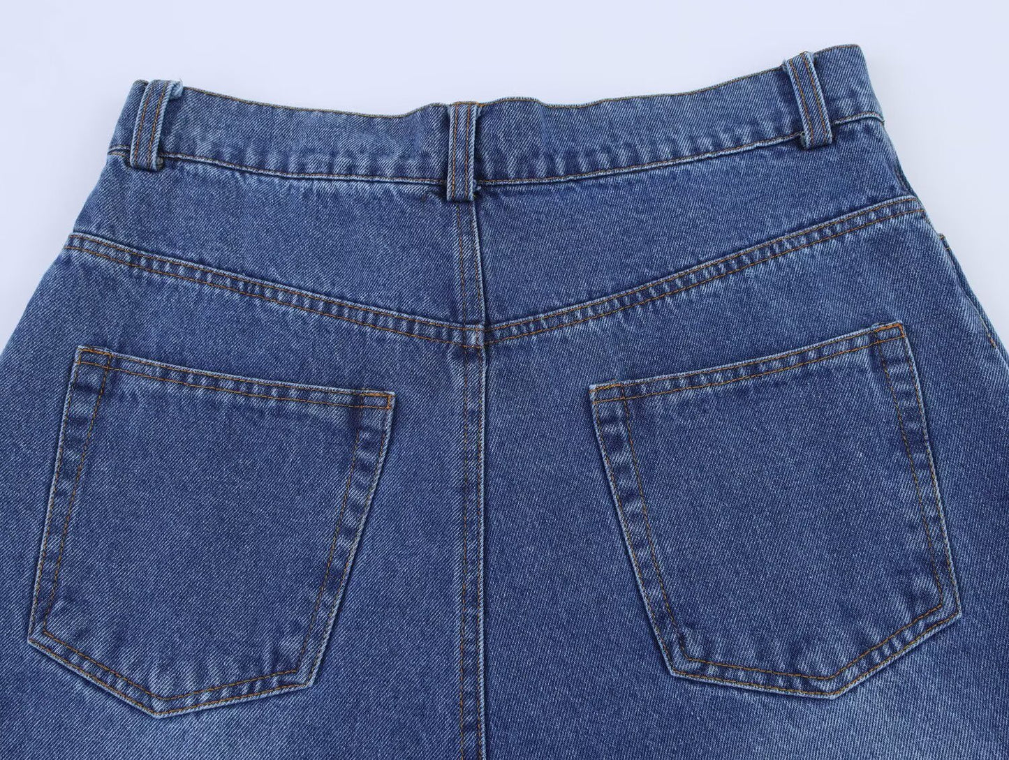 Suit women's 2 pieces 2025 fashion denim shirt retro women+pants women's suit