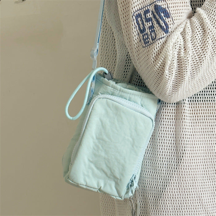 L New Leisure Shoulder Bag Kettle Bag Sports Outdoor Hiking Oxford Waterproof Crossbody Bag