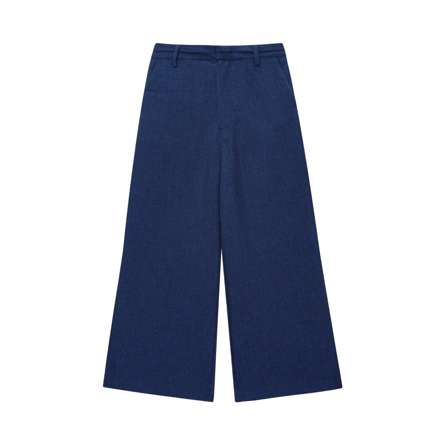 Women's suit 2 pieces 2025 fashion linen double-breasted vest+pants women's suit