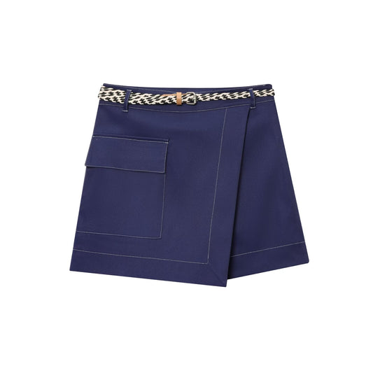 Women's 2025 Fashion Double-breasted Pants with Belt